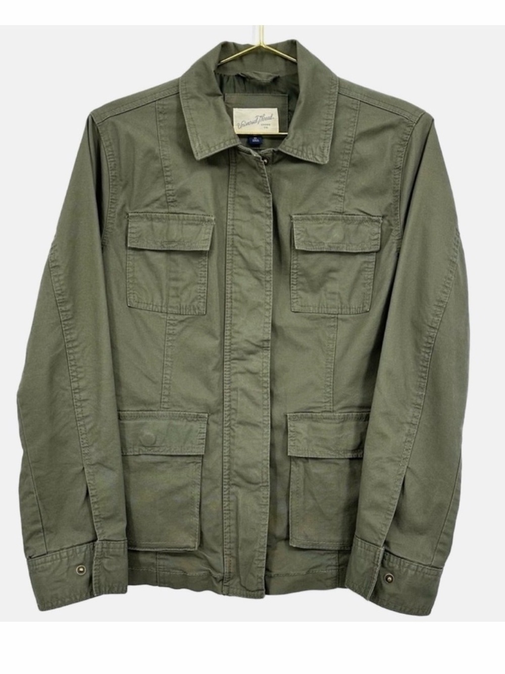Universal Thread Army Green Cargo Utility Jacket XS - Picture 2 of 13